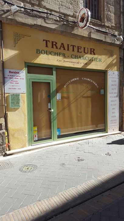 Les Jumeaux De L'Isle, Boucherie à L'Isle-sur-la-Sorgue