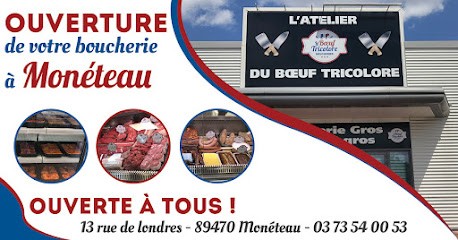 Atelier Du Boeuf Tricolore Monéteau, Boucherie à Monéteau
