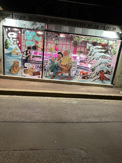 Hentry Alain, Boucherie à Noyers-sur-Cher