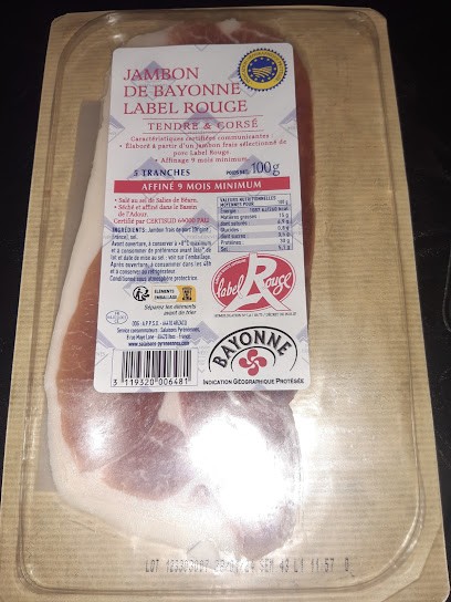 Salaisons Pyrénéennes, Boucherie à Ibos