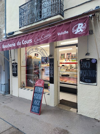 Boucherie Du Cours: Chez Cédric, Boucherie à Pézenas