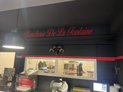 Boucherie de la fontaine, Boucherie à Colombier-Fontaine
