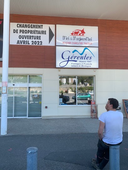La boucherie D'ICI ET D'AUJOURD'HUI à Crest, Boucherie à Crest