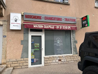 Maison Chapelle, Boucherie à Sainte-Consorce