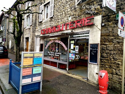 Grosjean Rene, Boucherie à Poligny