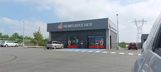 Henri Boucher, Boucherie à Harnes