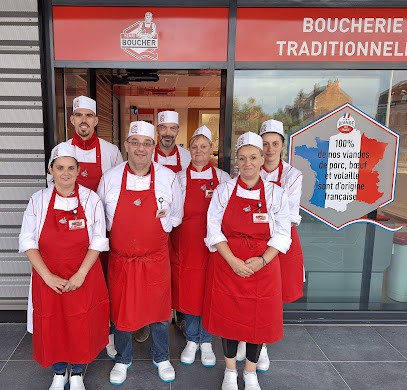 Henri Boucher, Boucherie à Merville