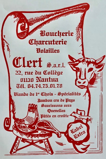 Boucherie Clert Sarl, Boucherie à Nantua