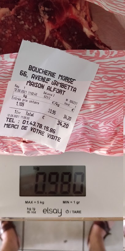 Boucherie Morisé., Boucherie à Maisons-Alfort