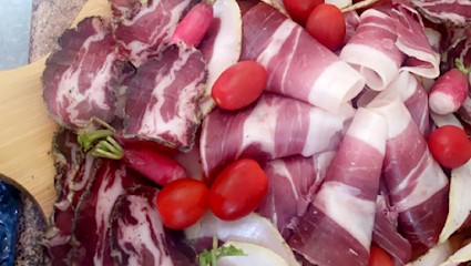 L' Argentella charcuterie Rosazia, Charcuterie à Rosazia