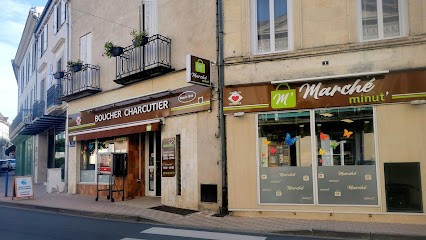 Marché-minut, Boucherie à Montguyon