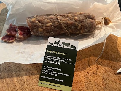 Rousset Nicolas, Boucherie à Vernioz