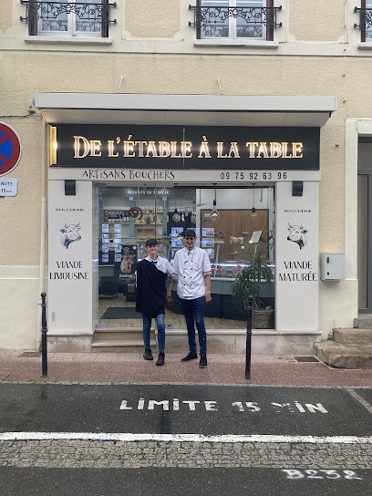 De L'étable à La Table, Boucherie à Fontenay-Trésigny