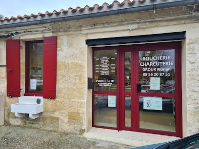 Boucherie GROUX Florian, Boucherie à Quinsac