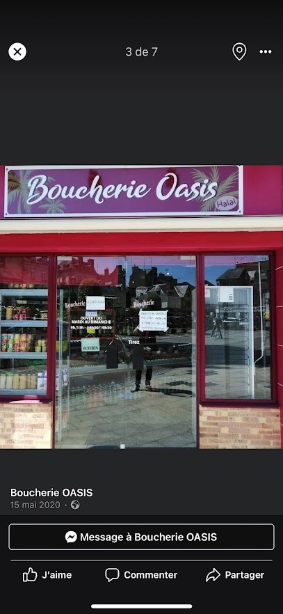 Boucherie Halal Oasis, Boucherie à Châteaubriant