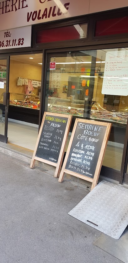 Boucherie Centrale, Boucherie à Meudon