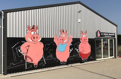 Le Cochon Regaleur, Boucherie au Cabanial