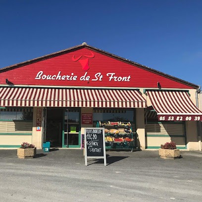 Boucherie De St Front, Boucherie à Saint-Front-de-Pradoux
