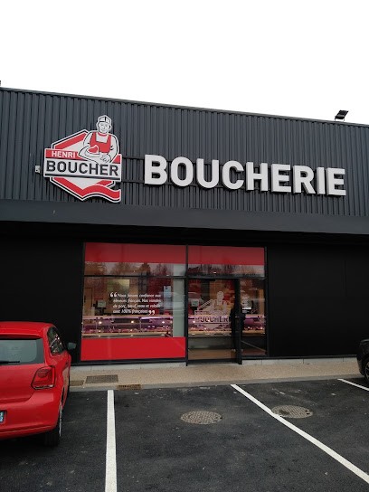 Henri Boucher, Boucherie à Saint-Laurent-Blangy