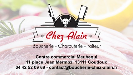 Boucherie Chez Alain, Boucherie à Coudoux
